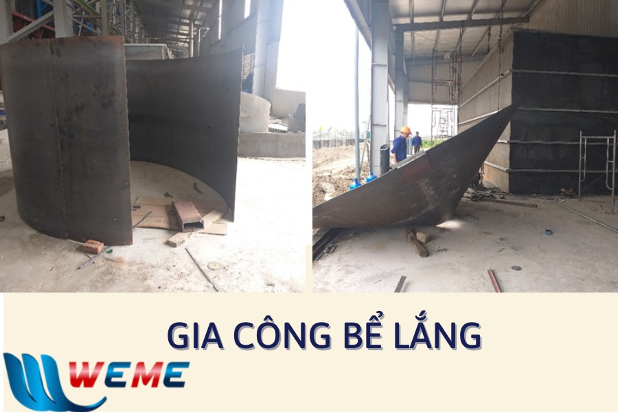 Gia công bể lắng