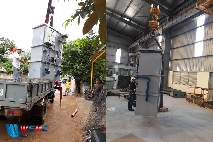 Module xử lý nước thải y tế- WeMe