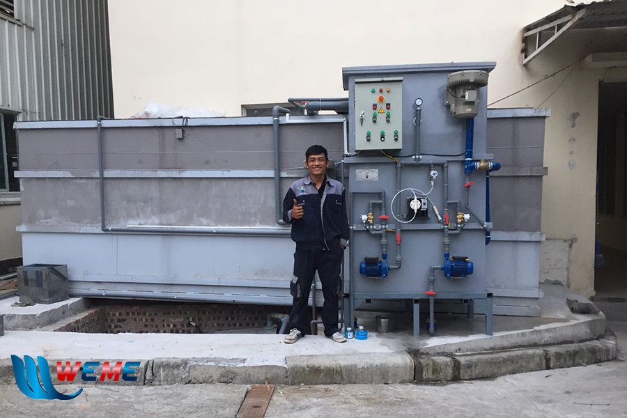 Module xử lý nước thải công suất 40 m3/ngày.đêm - WeMe