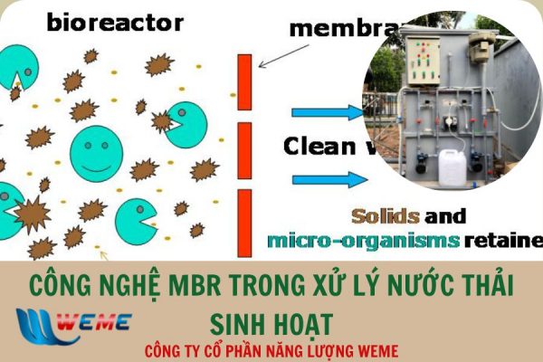 Xử lý nước thải sinh hoạt đạt chuẩn đầu ra bằng công nghệ MBR