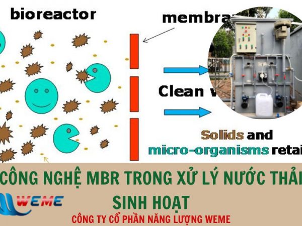 Xử lý nước thải sinh hoạt đạt chuẩn đầu ra bằng công nghệ MBR