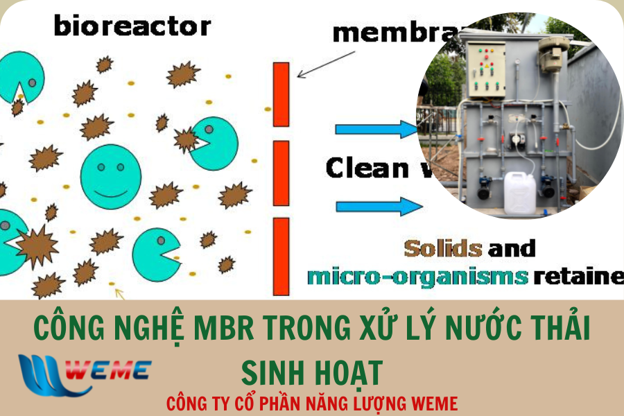 Công nghệ MBR trong xử lý nước thải sinh hoạt