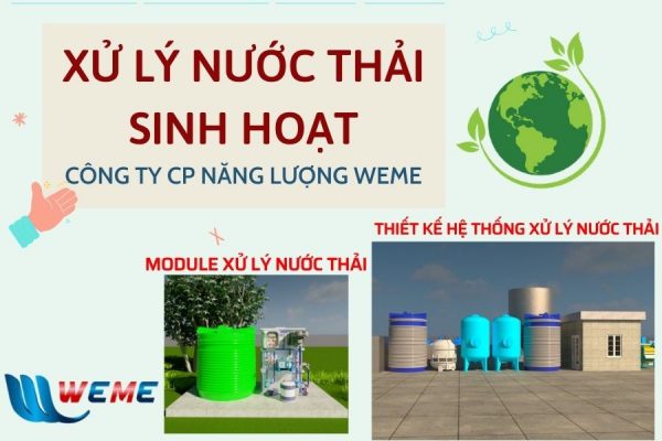 Một số công nghệ xử lý nước thải sinh hoạt