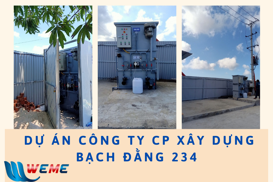 Dự án lắp đặt module xử lý nước thải sinh hoạt Bạch Đằng 234