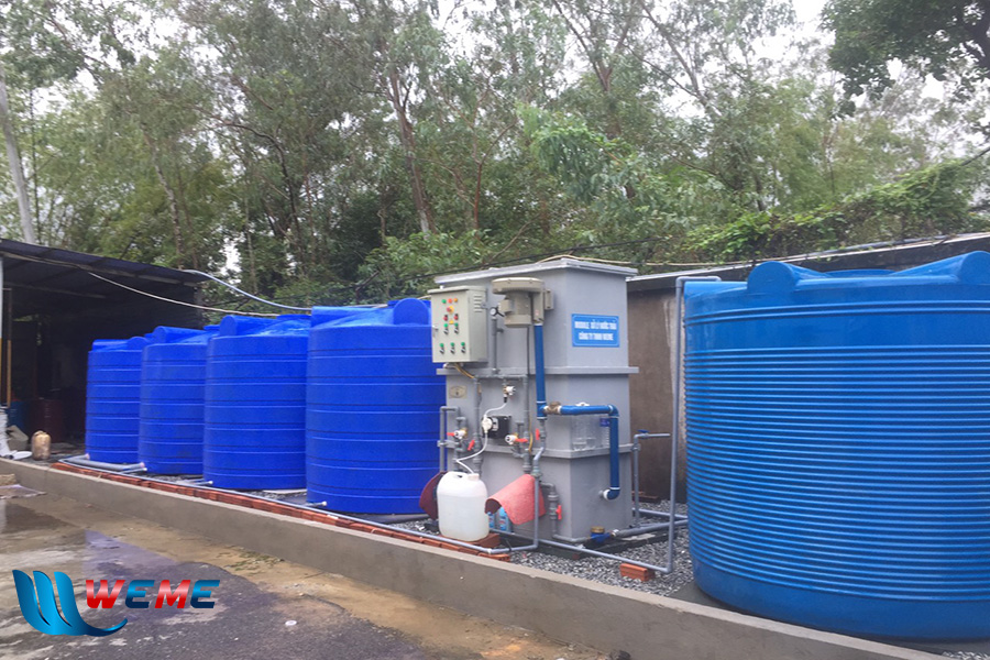 Hệ thống xử lý nước thải sinh hoạt - WeMe