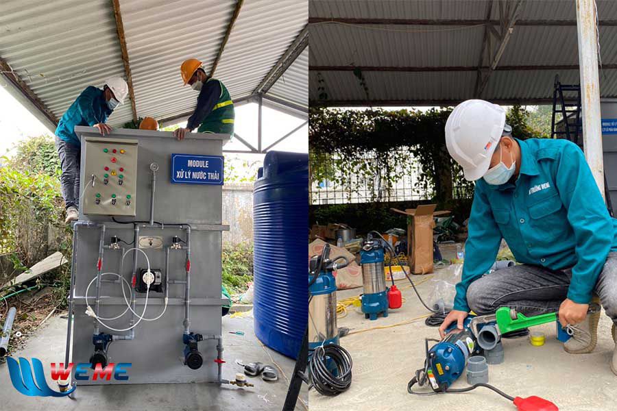 Hình lắp đặt thiết bị, module tại dự án Hình lắp đặt thiết bị, module tại dự án