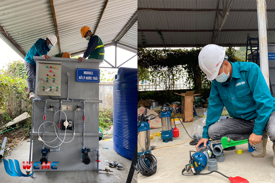 Hình lắp đặt thiết bị, module tại dự án Hình lắp đặt thiết bị, module tại dự án