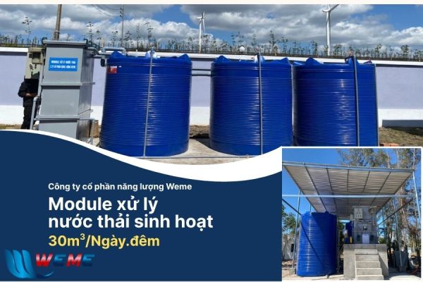 Hình ảnh Thumnail module xử lý nước thải sinh hoạt 30m3