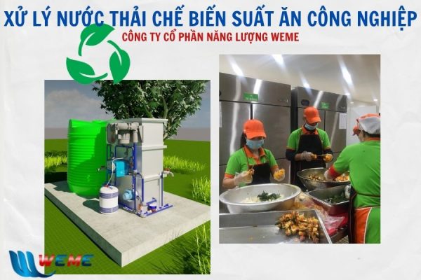 Xử lý nước thải chế biến suất ăn công nghiệp