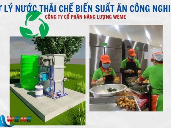 Xử lý nước thải chế biến suất ăn công nghiệp