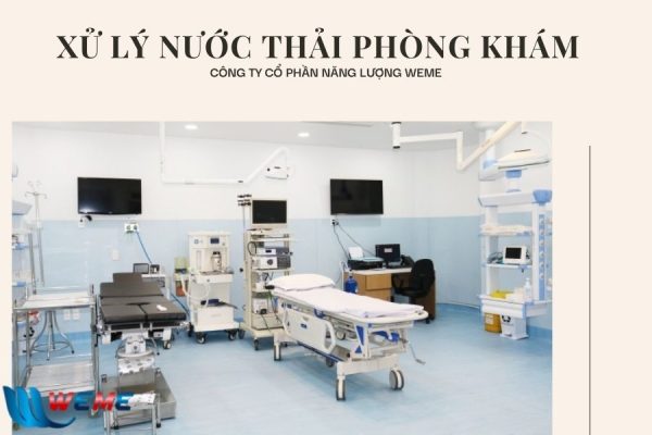 Xử lý nước thải phòng khám