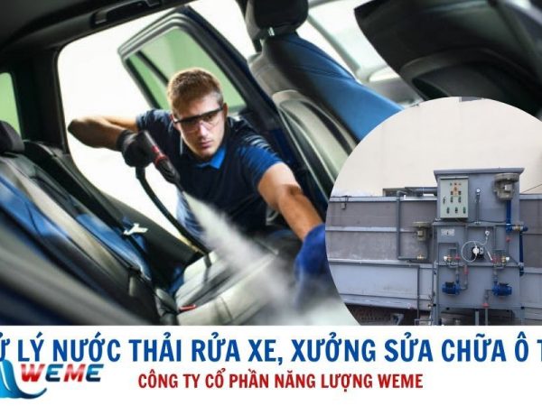 Xử lý nước thải rửa xe, xưởng sửa chữa ô tô