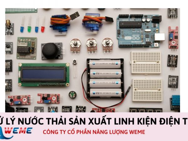 Xử lý nước thải sản xuất linh kiện điện tử