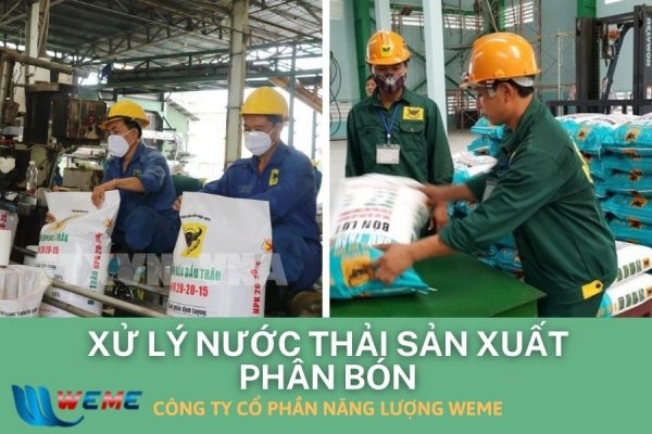 Xử lý nước thải sản xuất phân bón