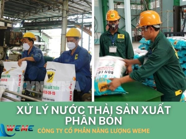 Xử lý nước thải sản xuất phân bón