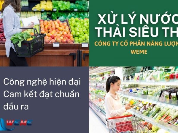 Xử lý nước thải siêu thị