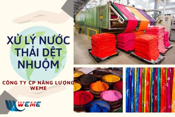 Xử lý nước thải dệt nhuộm