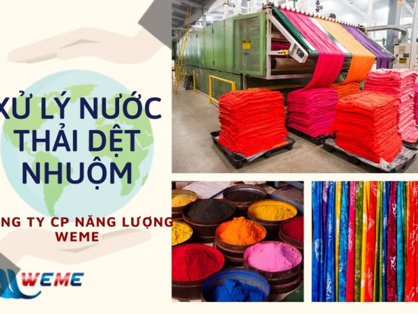 Xử lý nước thải dệt nhuộm