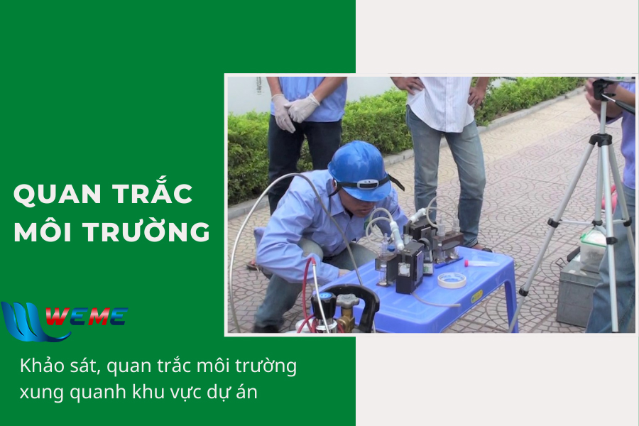 khảo sát, quan trắc môi trường