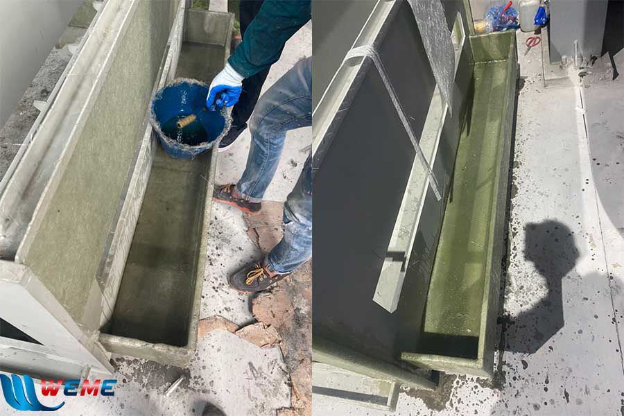 Bọc chống thấm composite cho công trình Bọc chống thấm composite cho công trình