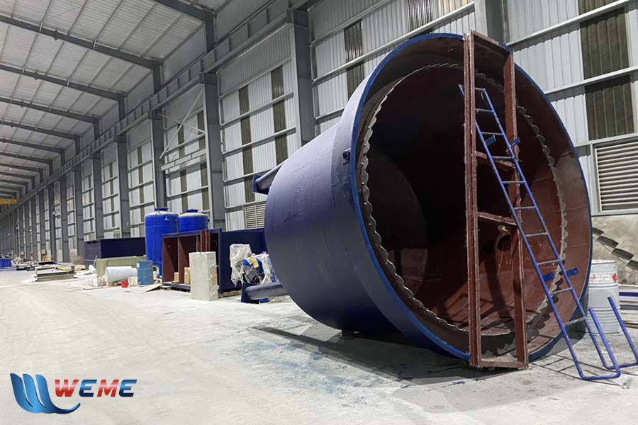 Bọc phủ composite cho bồn chứa hóa chất Bồn chứa hóa chất