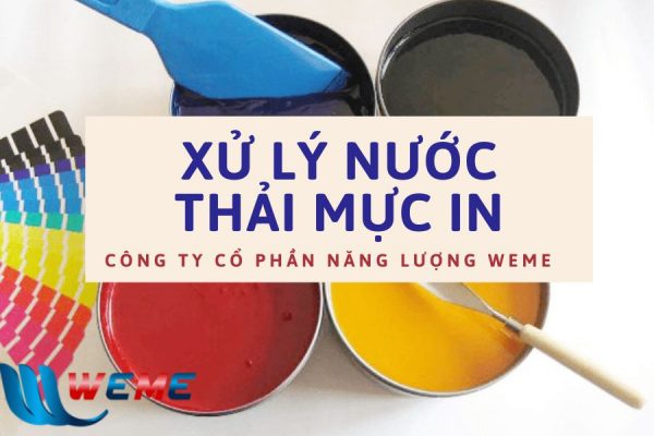 Xử lý nước thải mực in