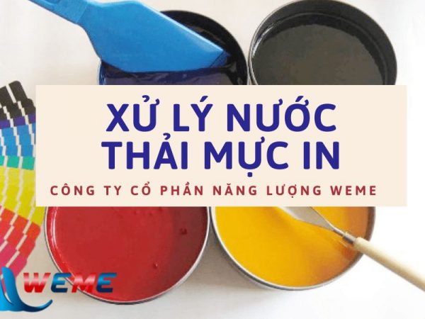 Xử lý nước thải mực in