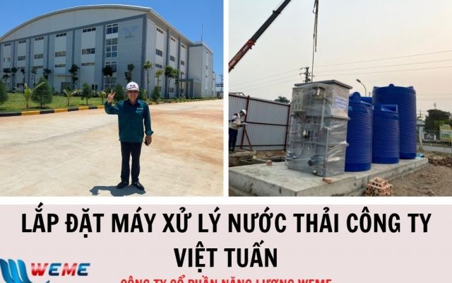 Lắp đặt máy xử lý nước thải Công ty TNHH Kiến Trúc Xây Dựng Thương Mại Việt Tuấn