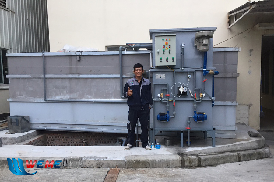 Dự án lắp đặt máy xử lý nước thải cho Công ty Cổ phần ANPHATEK