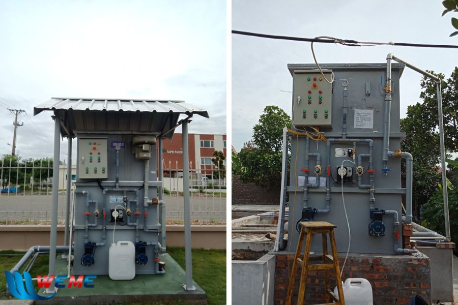 Máy xử lý nước thải y tế 30m3 áp dụng công nghệ MBR từ WeMe Máy xử lý nước thải y tế 30m3 áp dụng công nghệ MBR từ WeMe
