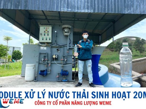 Module xử lý nước thải 20m3