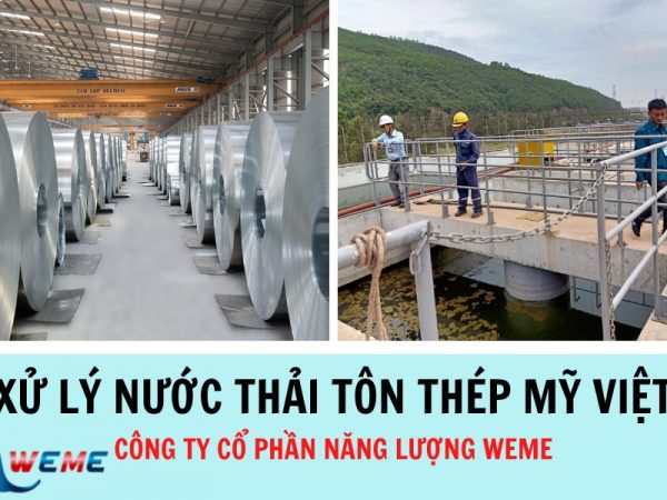 Xử lý nước thải tôn thép Mỹ Việt