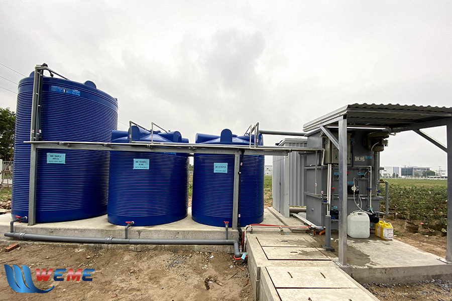 Các công trình đơn vị trong hệ thống xử lý nước thải sinh hoạt 
