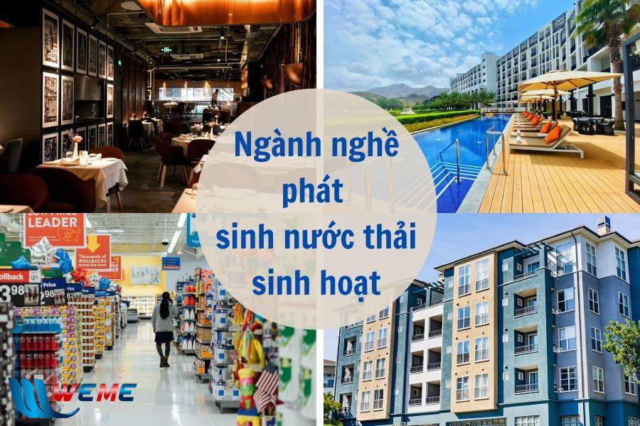 Tất cả các ngành nghề sản xuất, kinh doanh, xây dựng đều có phát sinh nước thải sinh hoạt Tất cả các ngành nghề sản xuất, kinh doanh, xây dựng đều có phát sinh nước thải sinh hoạt
