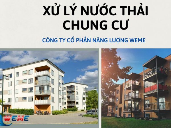 Xử lý nước thải sinh hoạt khu chung cư