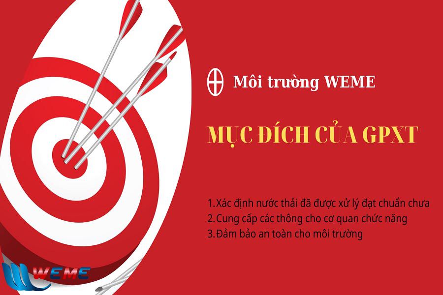 Mục đích của việc xin cấp giấy phép xả thải Mục đích của việc xin cấp giấy phép xả thải