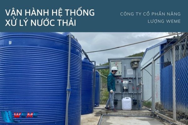 Vận hành hệ thống xử lý nước thải