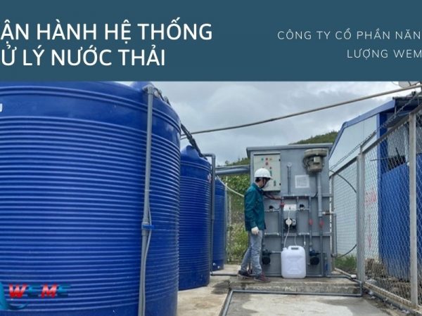 Vận hành hệ thống xử lý nước thải