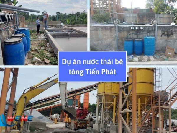 Lắp đặt hệ thống xử lý nước thải Công Ty TNHH Tư Vấn - Xây Dựng Tiến Phát