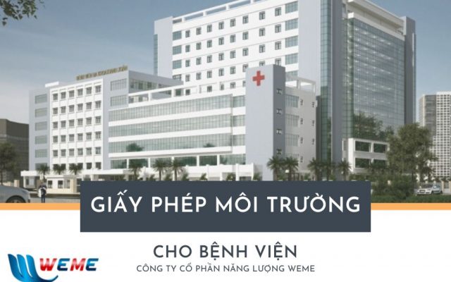 Giấy phép môi trường cho bệnh viện