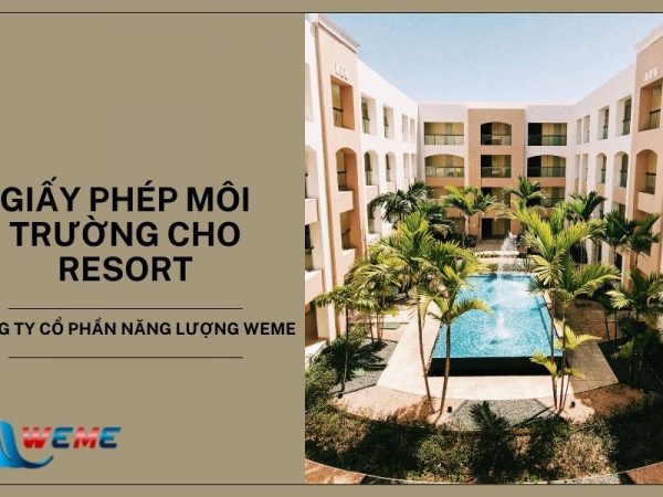 Giấy phép môi trường cho resort