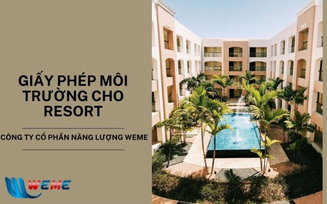 Giấy phép môi trường cho resort