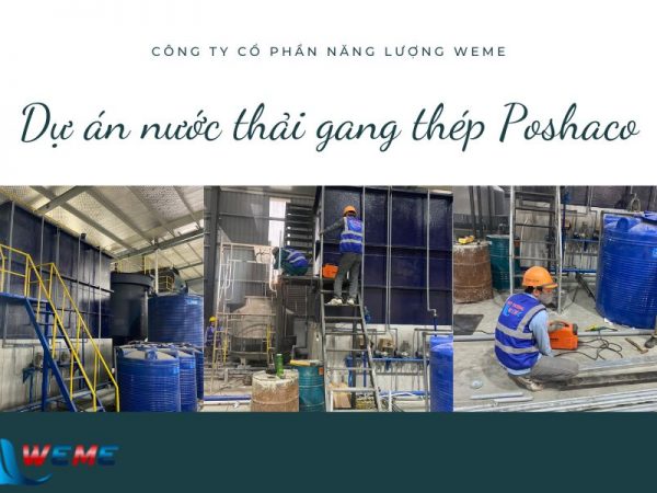 Lắp đặt hệ thống xử lý nước thải Công Ty TNHH Đầu Tư và Sản Xuất Poshaco Hưng Yên