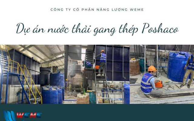 Lắp đặt hệ thống xử lý nước thải Công Ty TNHH Đầu Tư và Sản Xuất Poshaco Hưng Yên