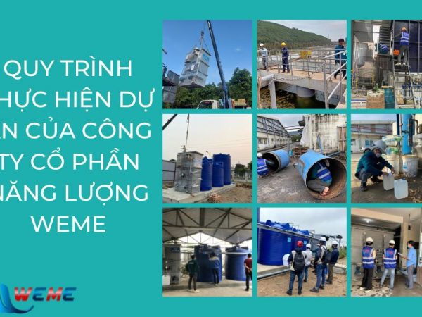 Quy trình thực hiện dự án của Công ty xử lý nước thải WeMe