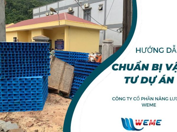 Hướng dẫn chuẩn bị vật tư dự án