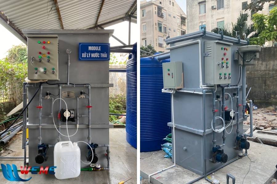 Máy xử lý nước thải thực phẩm 15 m3/ngày.đêm