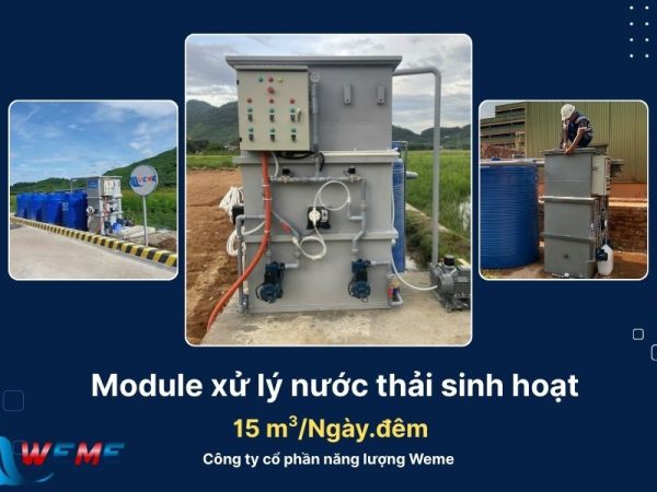 Thumnail module xử lý nước thải 15 m3