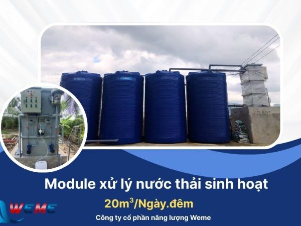 Hình ảnh thumnail module xử lý nước thải 20m3