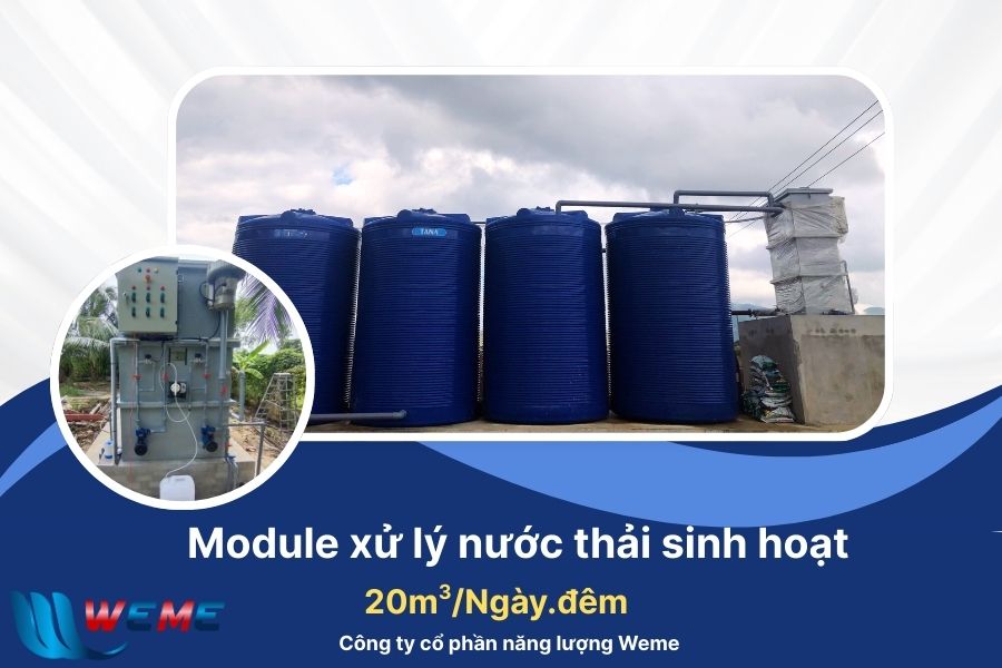 Hình ảnh thumnail module xử lý nước thải 20m3